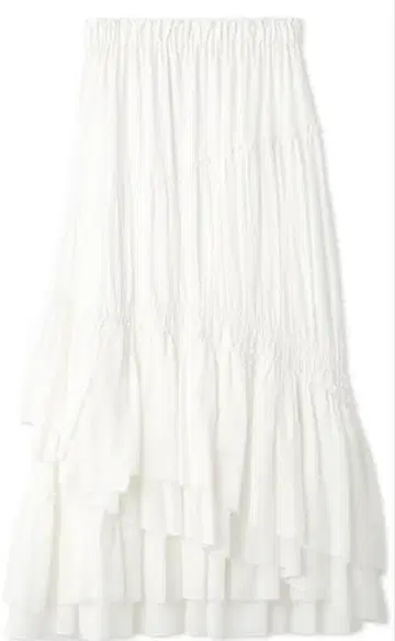 Lily Brown 비대칭 캉캉 스커트