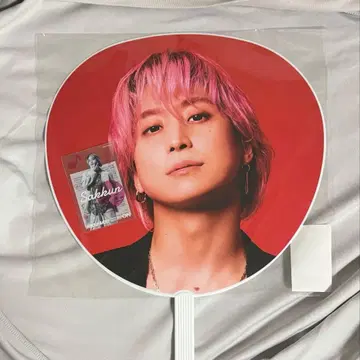 Snow Man 사쿠마 다이스케 ON 굿즈 부채 클리어 스티커