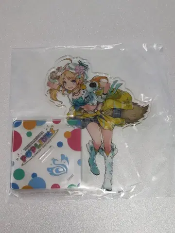미사용품 아이돌 마스터 팝 링크스 하치미야 메구루 공식 아크릴 스탠드