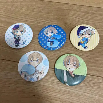 소라비비 5주년이니까 축하받아도 될까요? 캔뱃지 5개 세트