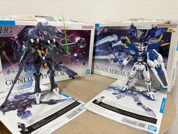 [건담 프라모델 HG] 에어리얼 개수형 & 파렉트 2체 세트