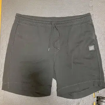 블랙 숏팬츠 드로우 스트링