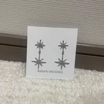 ANNAN WEDDING 별 모양 귀걸이
