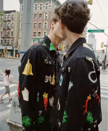 Sky High Farm 데님 자켓