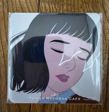 마카로니 연필 타워 레코드 카페 코스터 어른의 눈물