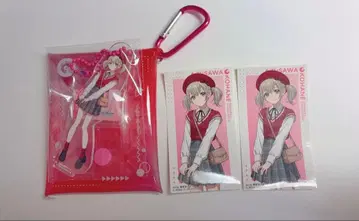 프로세카 아즈사와 코하네 스티커 아크릴 스탠드 멀티 파우치