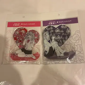 이토 준지 x 산리오 캐릭터즈 토미에 아크릴 스탠드 2개 세트