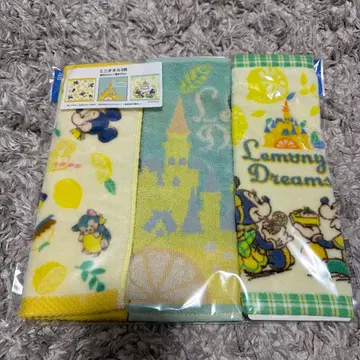 디즈니 미니 타월 3장 세트