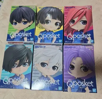 블루 록 Qposket 피규어 6체 세트