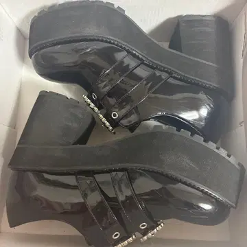 BUBBLES 더블 버클 신발 39