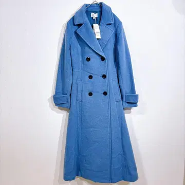 [ 새상품 ] rienda 리엔다 신데렐라 라인 코트 롱 기장 울