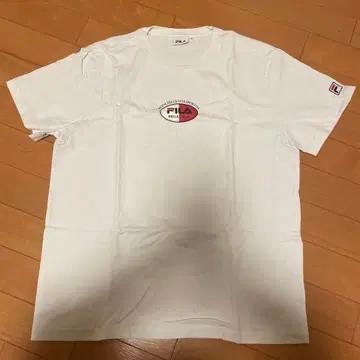 FILA 화이트 T셔츠 로고