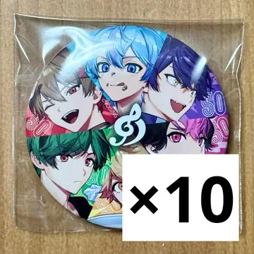 [시쿠포니] 50만 명 기념 5엔 캔뱃지 캔뱃지 10개