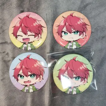 컬러풀 피치 쟈파파 희로애락 캔뱃지