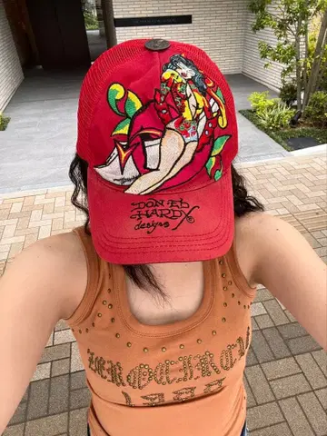 Ed Hardy 에드하디 메쉬 캡