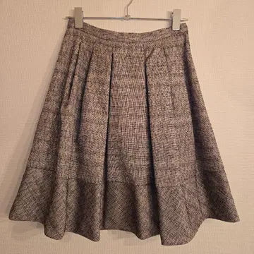 트위드풍 플레어 스커트 [ 38 Size ]