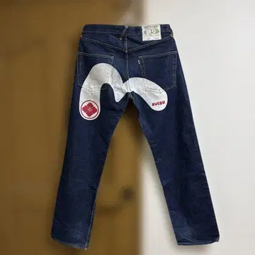 EVISU 2007 다크 블루 데님 32x34