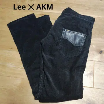[ 새상품급 ] AKM Lee 라이더스 코듀로이 팬츠 M 블랙