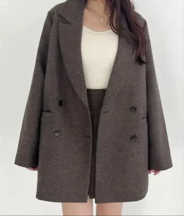 Heather 헤더 Winter 테일러드 자켓 big 자켓