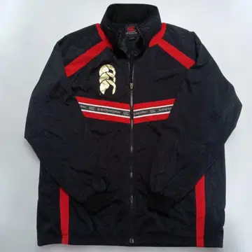 Canterbury 나일론 자켓 L 블랙/빨간색