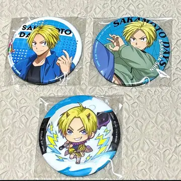 사카모토 데이즈 아사쿠라 신 캔뱃지 스탠드 포함 빅 아크릴 플레이트 남코