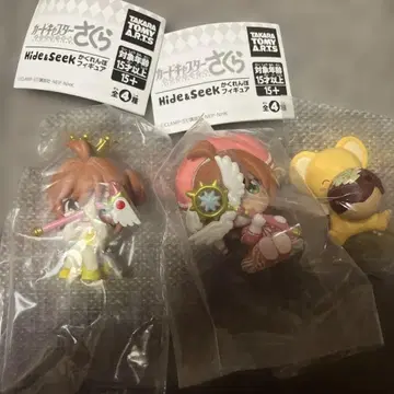 카드캡터 사쿠라 숨바꼭질 피규어 3세트