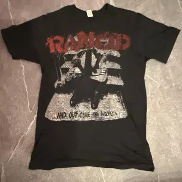 Rancid 티셔츠 S 사이즈 블랙