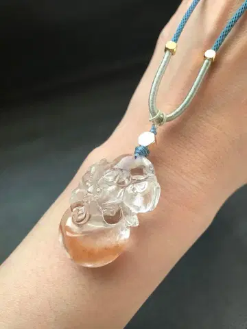 가네샤 조각 펜던트