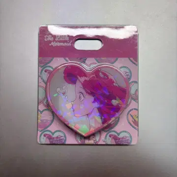 인어공주 아리엘 하트형 스마트폰 그립 스마트폰