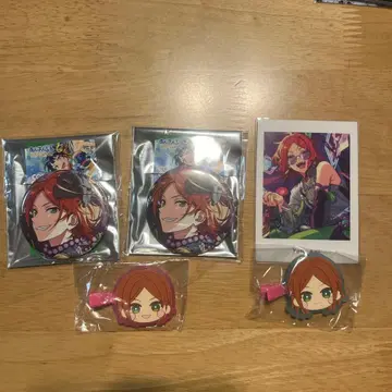 2Wink 파샤츠, 미니콜 앞머리 클립, 컬렉션 캔뱃지 세트