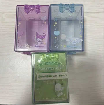 산리오 쿠로미 시나몬 포차코 카드 수납 체스트 제일복권