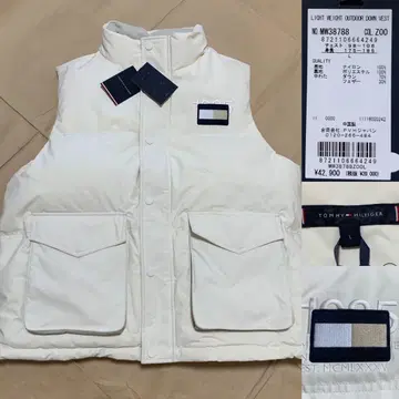 새상품 TOMMY HILFIGER 타미힐피거 다운 베스트 자켓