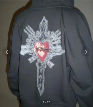 SCLUPTOR 스컬프터 비즈 세인트 후디 차콜