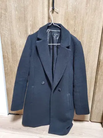 rienda 블랙 체스터 코트 S 사이즈 작은 키