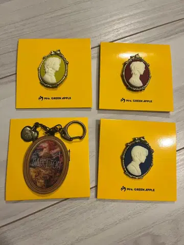 Mrs. GREEN APPLE 바벨 가챠 카메오+키링 A세트