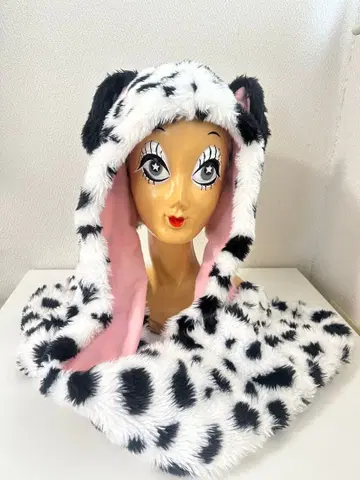 디즈니 머플러 팬캡 101마리 강아지