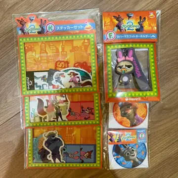 주토피아2 제일복권 피닉 스티커 캔 거울