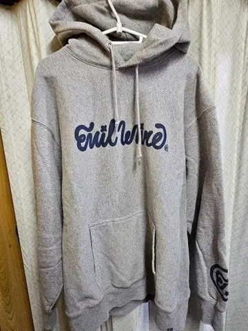 evilwire 로고 후드티 헤비웨이트 XXL