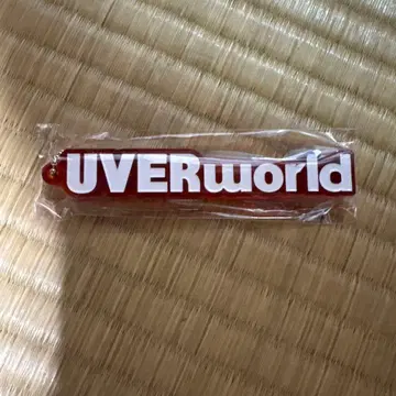 UVERworld 빨간색 아크릴 블록 키링