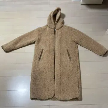 [ BAYFLOW ] 보아 후드 부착 롱 코트