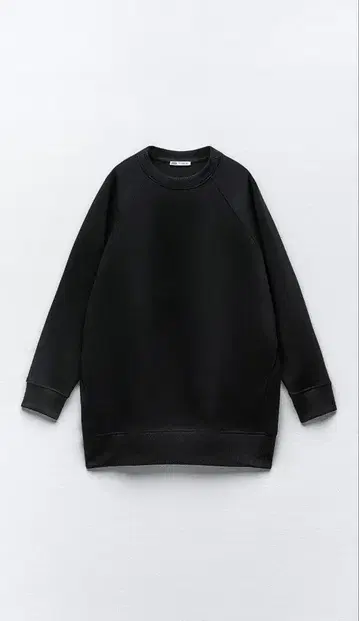 새상품 ZARA 맨투맨 트레이닝복 블랙 S