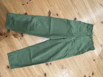 THE SHINZONE 워크 팬츠 올리브 그린