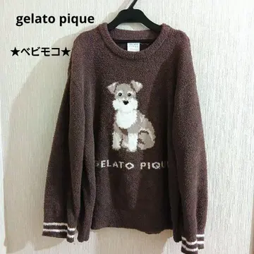 gelato pique 슈나우저 프린트 베비모코 풀오버