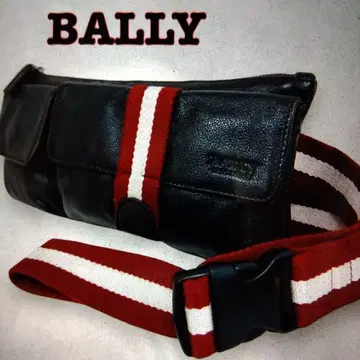 BALLY 바디백 컴팩트 블랙