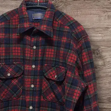 [ 70s ] Pendleton 펜들턴 타탄 체크 플란넬 셔츠