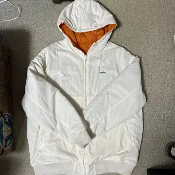 Xgirl 리버서블 퀼팅 자켓 후드 부착