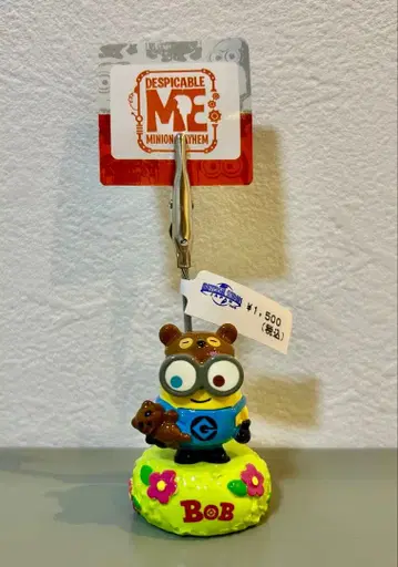 미사용! USJ 미니언 메모 스탠드 팀 유니버셜