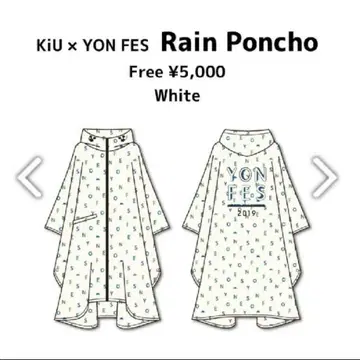 KiU YONFES 콜라보 레인 판초