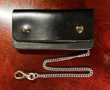 새상품 노브랜드 트래커 지갑 타투 스튜디오 야마다 바이커