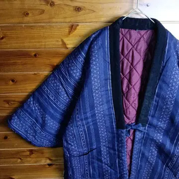 반텐 반텐 반텐 반텐 한텐 도테라 짱짱코 일본풍 스트라이프 가을/겨울